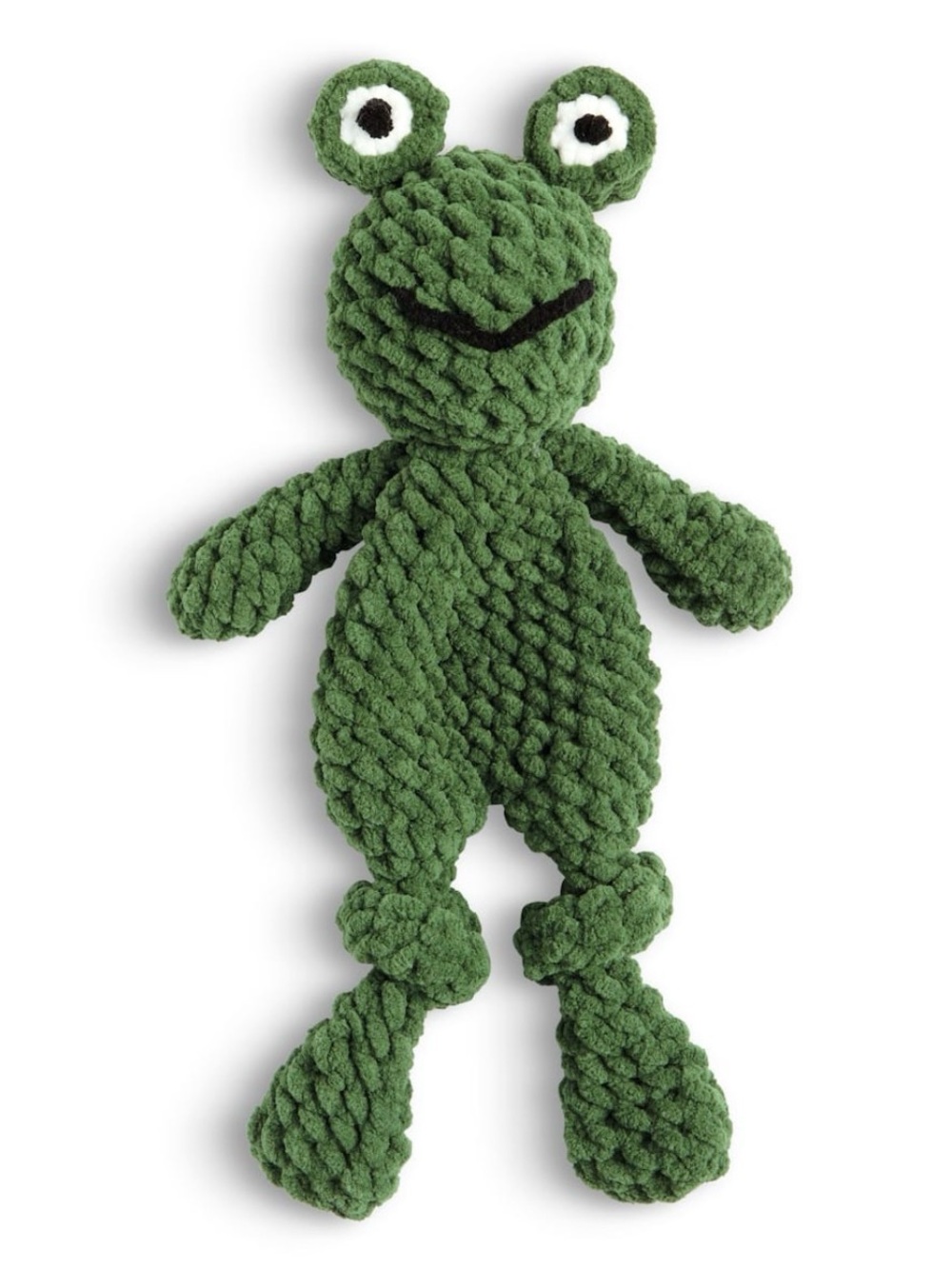 Green Frog Intermediate Cuddle Craft
Crochet Kit by Loops & Threads